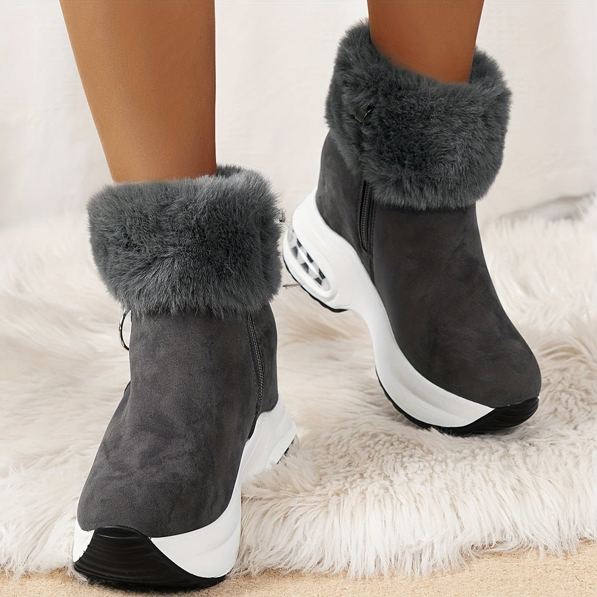 Karyn | Gepolsterte Damenstiefel - Livezo