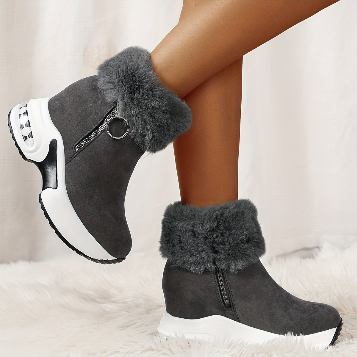 Karyn | Gepolsterte Damenstiefel - Livezo