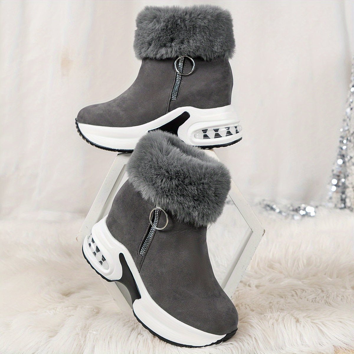 Karyn | Gepolsterte Damenstiefel - Livezo