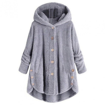 Monika - Wolljacke mit Kapuze - Livezo