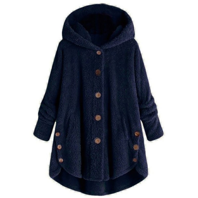 Monika - Wolljacke mit Kapuze - Livezo