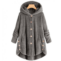 Monika - Wolljacke mit Kapuze - Livezo