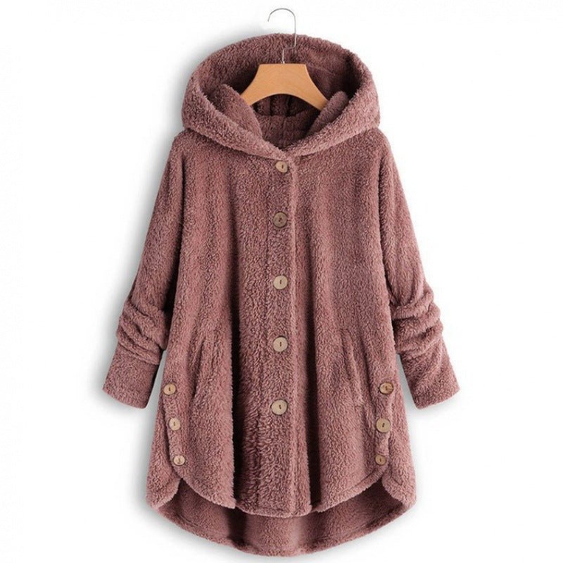 Monika - Wolljacke mit Kapuze - Livezo