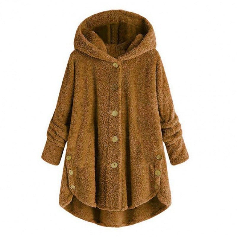 Monika - Wolljacke mit Kapuze - Livezo