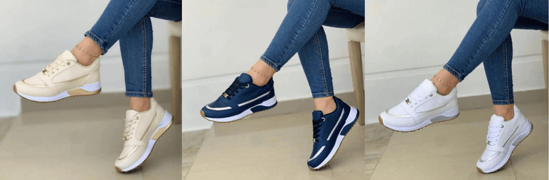 Vivien - Elegante bequeme orthopädische Damen - Sneakers - Livezo