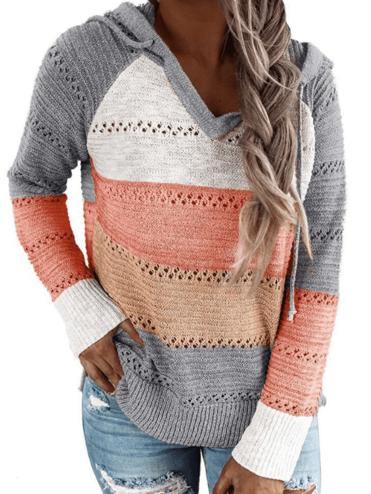 Zipporah - Gestreifter Pullover für Frauen - Livezo