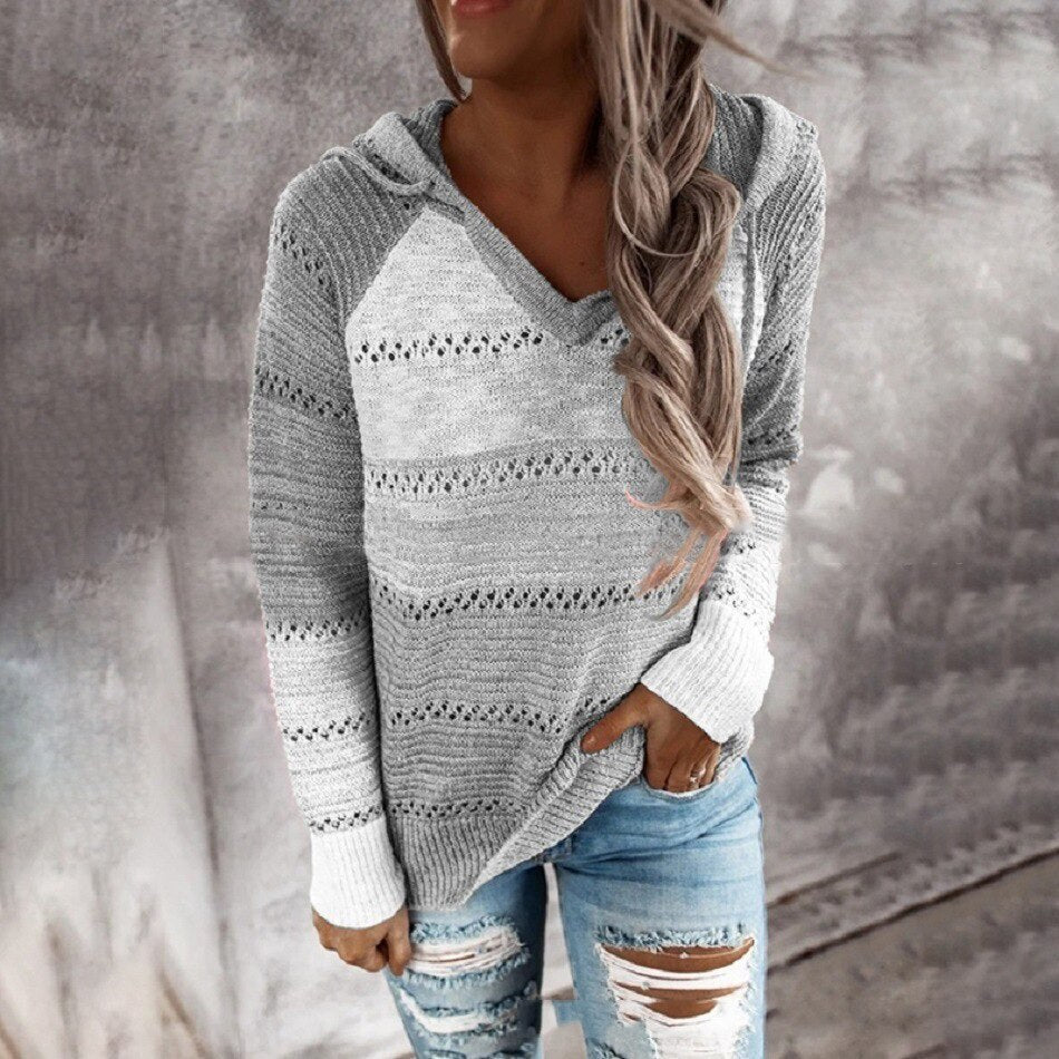 Zipporah - Gestreifter Pullover für Frauen - Livezo
